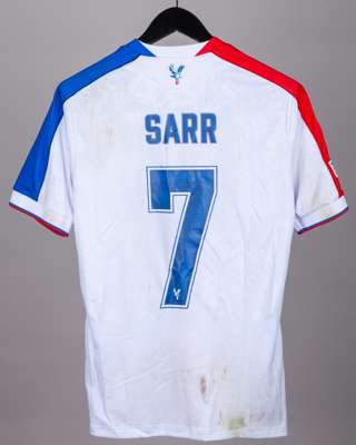 Ismaïla Sarr No.7 Shakhtar Donetsk v. Crystal Palace match worn shirt