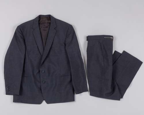 Bill Shankly the suit made for and worn by him for his OBE investiture, 1974
