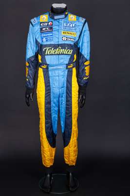 Giancarlo Fisichella 2006 Renault F1 Team Used Race Suit
