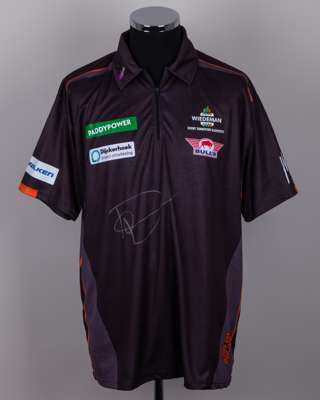Dirk van Duijvenbode Round 2 match-worn shirt, 2025/26 PDC World Darts Championship