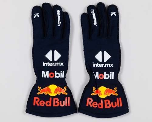 Max Verstappen Red Bull Racing Used Gloves