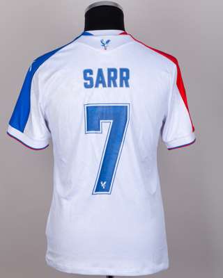 Ismaïla Sarr No.7 AEK Larnaca v. Crystal Palace match worn shirt