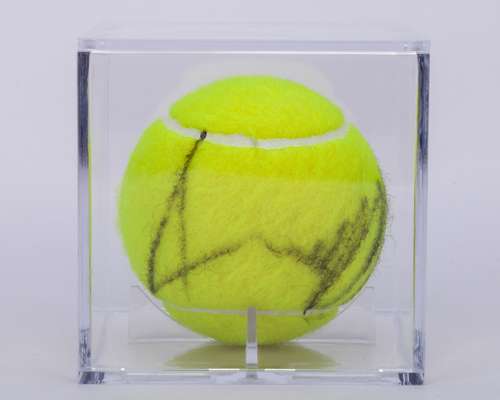 Andy Murray autographed Wimbledon tennis ball, 2016