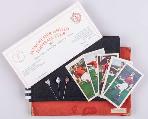 Eddie Coleman Manchester United1955-56 1st Division Championsphotograph album