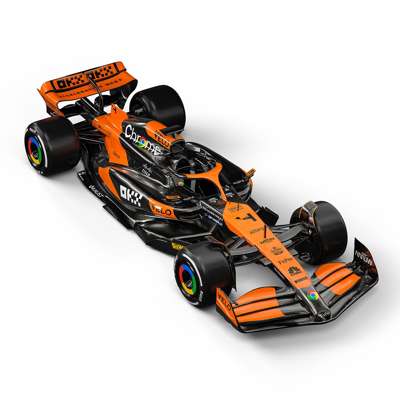 Lando Norris 2024 McLaren F1 Team MCL38 Half Scale Sculpture