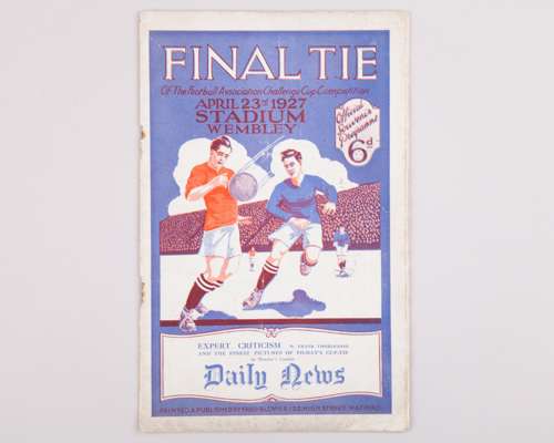 Arsenal v. Cardiff City FA Cup Final programme 23rd April 1927