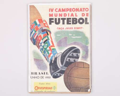 A Brazil v. Spain World Cup match programme, 13th July 1950