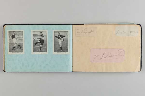 A very nice 1930's-40's Football Autograph and scrap book