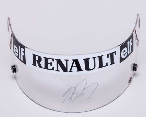 Alain Prost Signed Visor