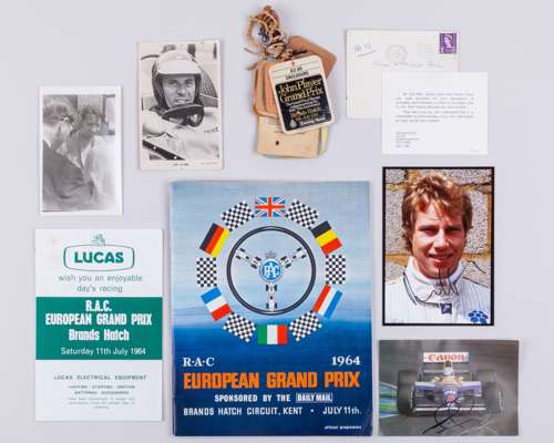 1964 European Grand Prix Programme With Various Photographs & Paddock Passes