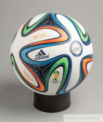 Adidas Brazuca FIFA World Cup 2014 official Round of 16 match ball Brazil v Chile
