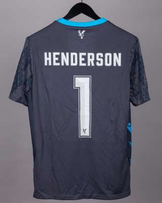 Dean Henderson No.1 Shakhtar Donetsk v. Crystal Palace match worn shirt