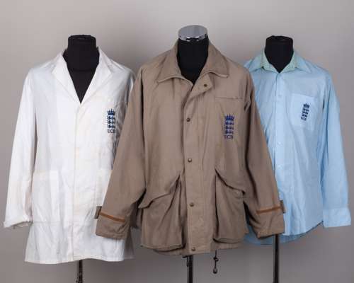 Dickie Bird England Cricket Board umpire coat