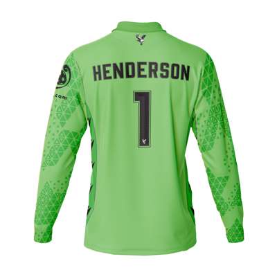 Dean Henderson green No.1 Crystal Palace v. Dynamo Kyiv match worn shirt