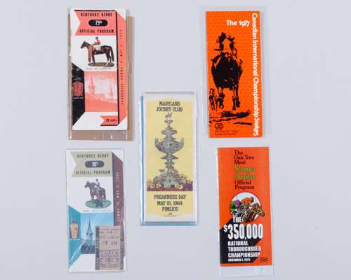 Five American racecards