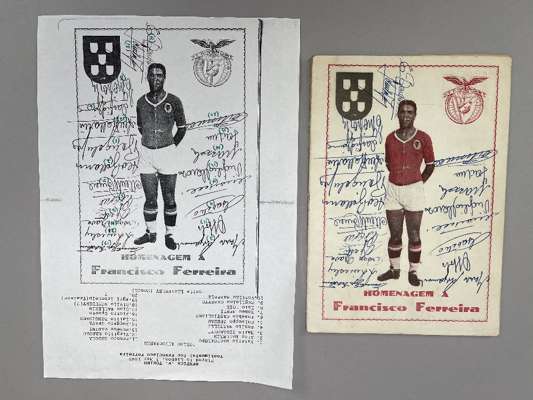 Benfica v Torino (f) played in Portugal on 3rd May 1949, for the testimonial for Francisco Ferreira, 
 the last game ever played by the Torino team wh