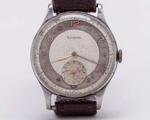 Harry Gregg a Rodana gents wrist watch, 1952