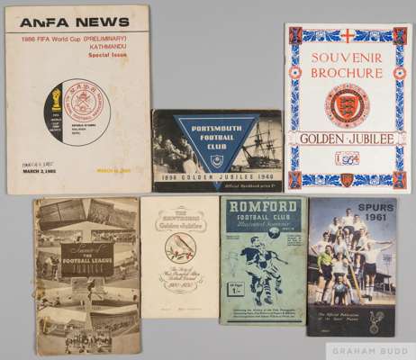 1986 World Cup publication All Nepal Football Association, March 1985, 
 published as programme for the Qualifying group containing Nepal, Korea and M