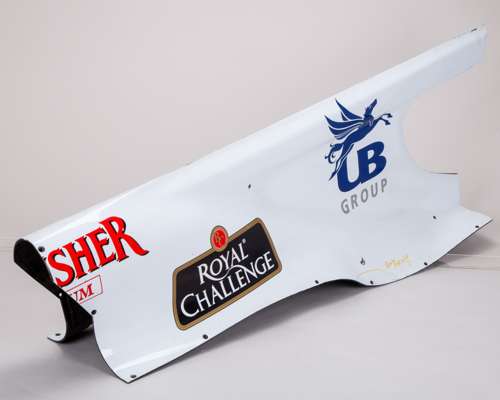 Force India Used Engine Cover