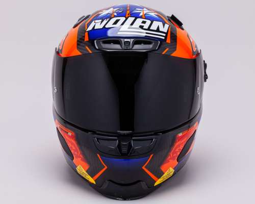 Casey Stoner Signed Nolan X-Lite X-803 RS Ultra Full Size Replica Carbon Helmet