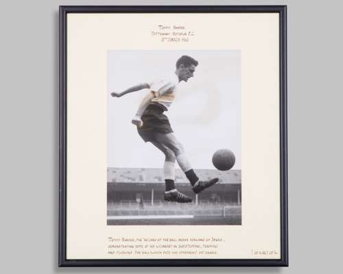 Tommy Harmer, Tottenham Hotspur F.C.: four various black and white press photographs