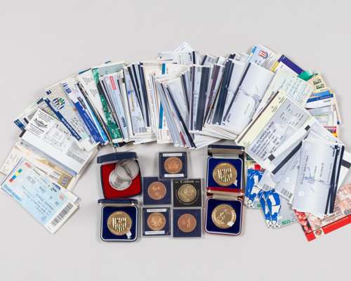 Collection of West Bromwich Albion tickets and other ephemera