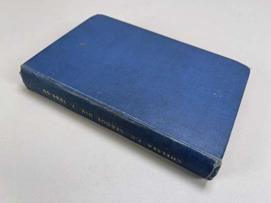Bound volume of Chelsea home match programmes, 1949-50 from Arsenal, 24th August 1949 to Newcastle United, 29th April 1950 including league, combinati