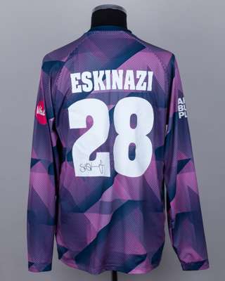 Stephen Eskinazi Middlesex CCC No.28 match worn shirt vs Surrey (T20 Blast, Lords)