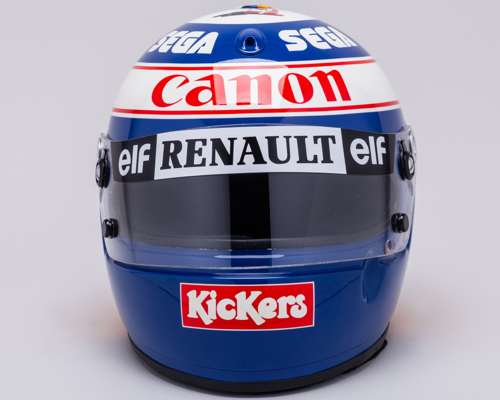 Alain Prost 1993 Signed Williams Renault Limited Edition Official Replica Helmet
