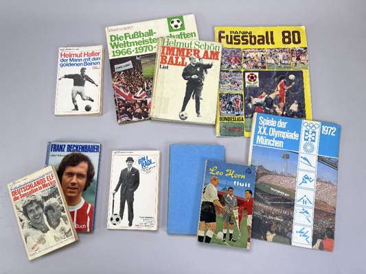 Selection of autographed mostly from 1950s on cut-outs lightly attached to pages, 
 include individual Ronnie Allen Jackie Sewell Albert Quitall Redfe