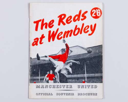 The Reds at Wembley official autographed brochure, 1963