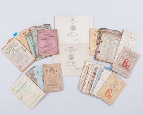 59 Irish racecards in the 1940s
