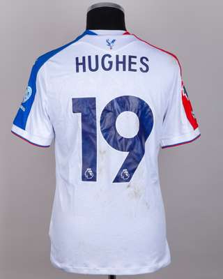Will Hughes No.19 Crystal Palace v. Nottingham Forest (Away) match worn shirt