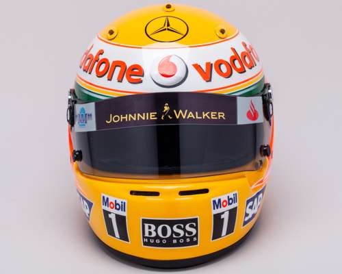 Lewis Hamilton 2007 Vodafone McLaren Mercedes Full Size Replica Helmet