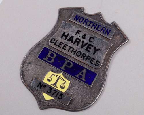 Vintage bookmaker's badge