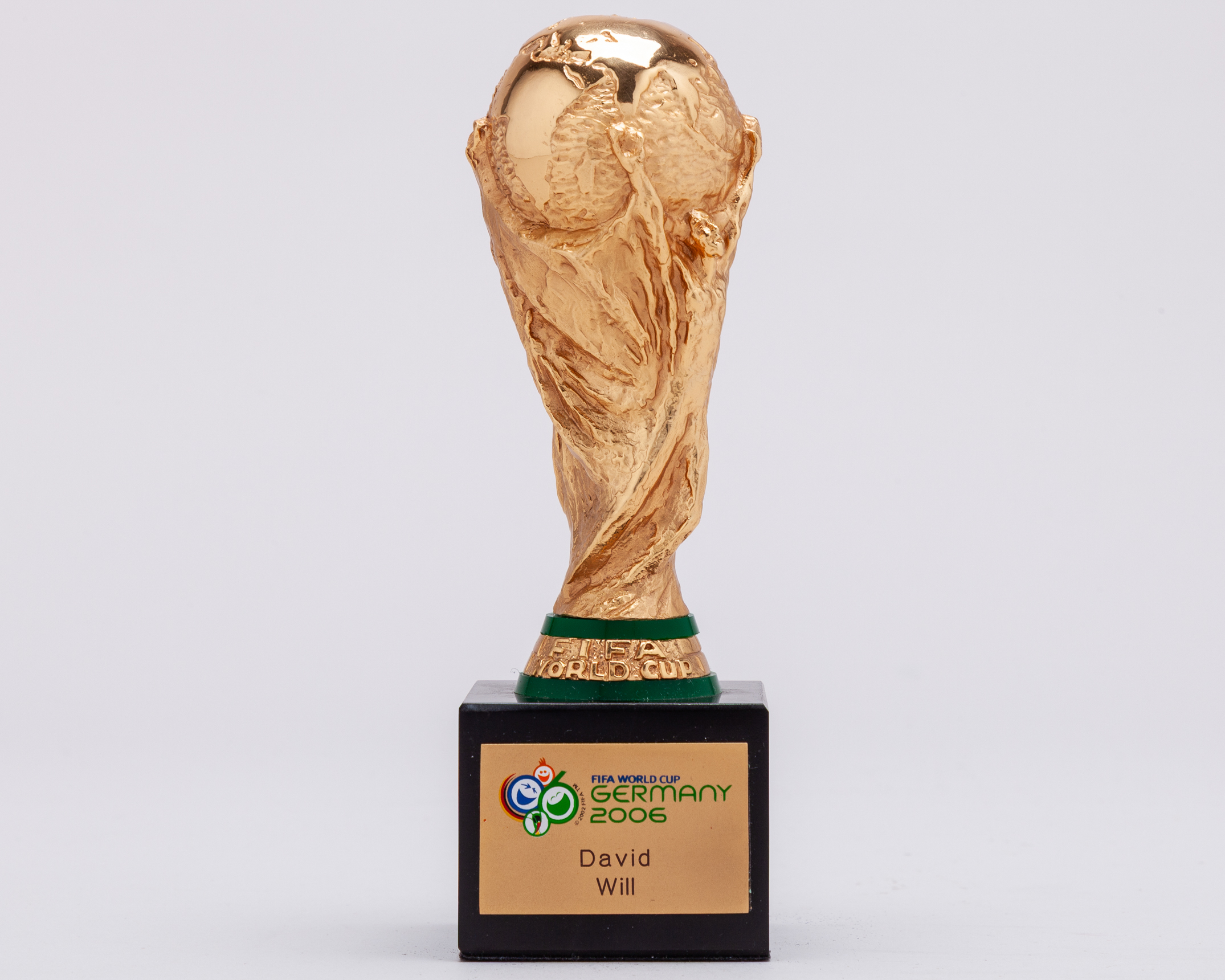 【激レア】新品未使用 2006 FIFA World Cup David Will - Germany 2006 FIFA World Cup miniature replica trophy