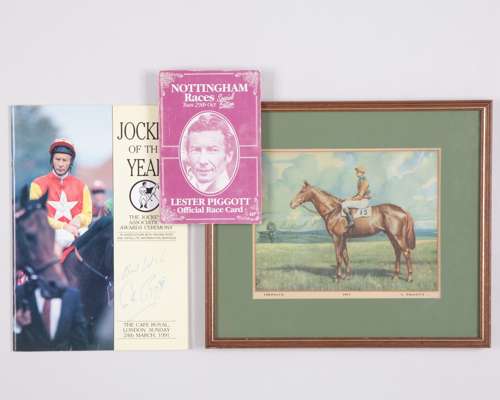 Lester Piggott memorabilia