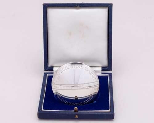 Ian Botham - silver medal, the obverse inscribed The Prudential Trophy