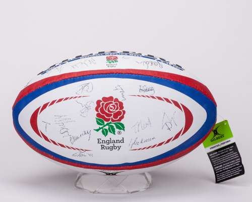 2023 Red Roses Squad signed Rugby Ball