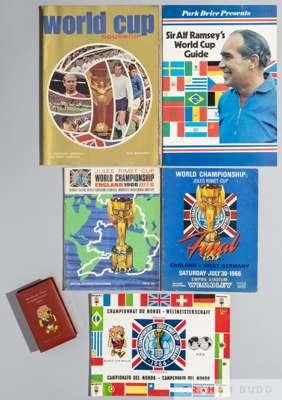 1966 World Cup memorabilia, comprising a World Cup Willie souvenir money box
