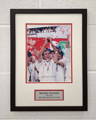 Michael Vaughan Photograph - The Ashes 2005