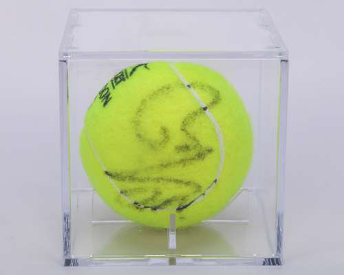 Rafael Nadal an autographed Wimbledon tennis ball, 2008
