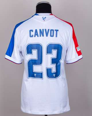 Jaydee Canvot No.23 AEK Larnaca v. Crystal Palace match worn shirt
