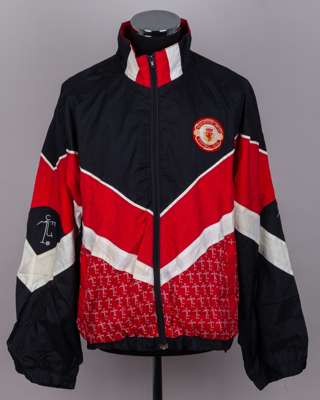 A rare Bobby Charlton Sports Manchester United tracksuit top, 1970s