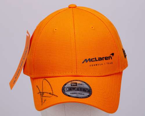 Lando Norris 2024 McLaren F1 Team Signed Cap - New