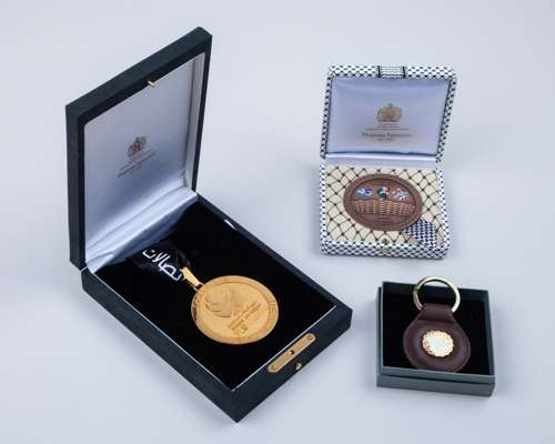 A yellow-metal Etisalat Pro League Champions Medal, 2011-2012