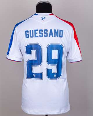 Evann Guessand No.29 AEK Larnaca v. Crystal Palace match worn shirt