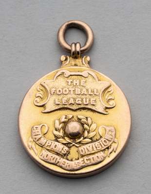 Football League Division 3 (north) Championship winners medal awarded to Stoke City's Walter Bussey in season 1926-27,
 9ct gold, fully inscribed with