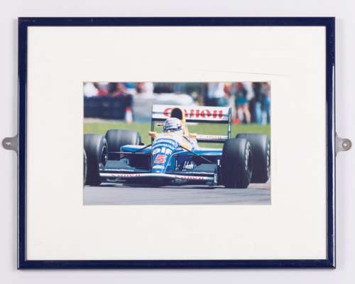 Nigel Mansell Williams Renault Framed Print