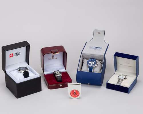 David Dein collection of football related wristwatches, tokens, pens, badges, framed tickets